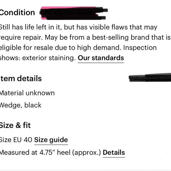 Jimmy Choo Black Wedge Sandals - Picture 13 of 13